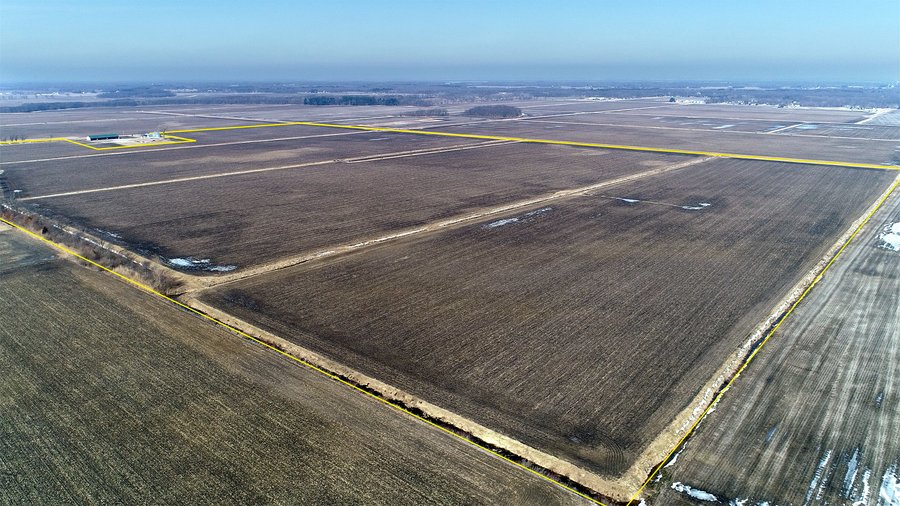 LAND AUCTION - 228+/- ACRES OFFERED IN 2 TRACTS IN JASPER COUNTY, INDIANA